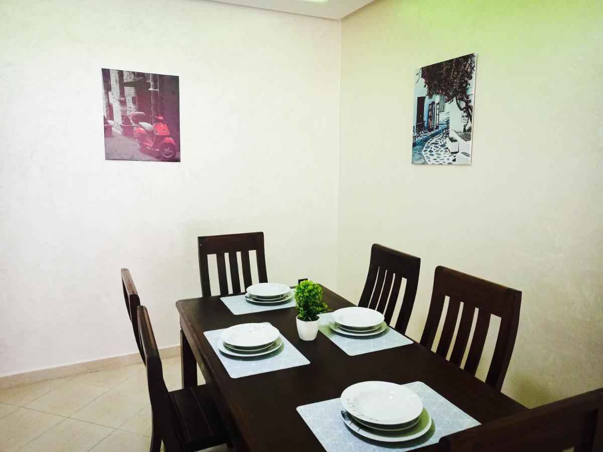 Fantastique Appartement Nouveau Meuble Avec Wifi & Netflix A Proximite Du Marjane Tangier Exterior photo